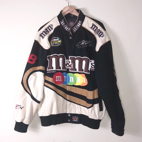 m&m varsity jacket